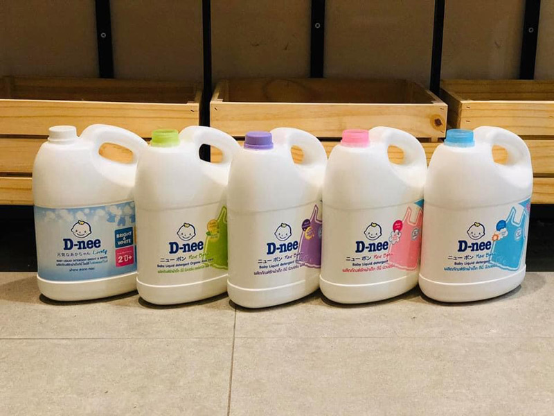 Giới thiệu về thương hiệu nước giặt Dnee