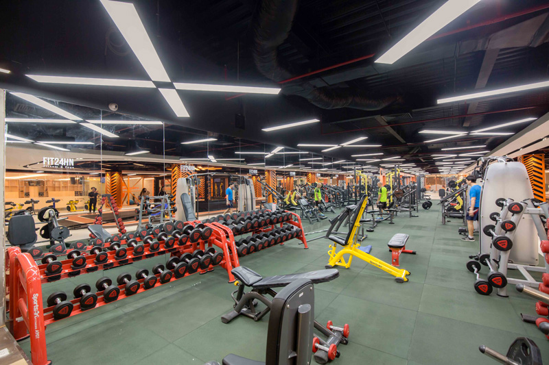 Phòng tập Gym Fit24 - Fitness & Yoga Center Quận Hoàn Kiếm