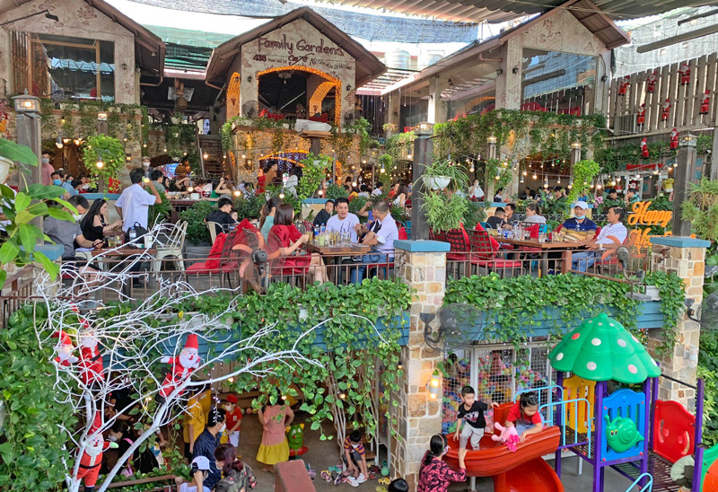 Quán cà phê Family Gardens Café quận Gò Vấp