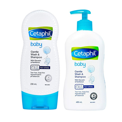 Sữa tắm gội toàn thân cho bé Cetaphil Baby Gentle Wash & Shampoo Organic Calendula