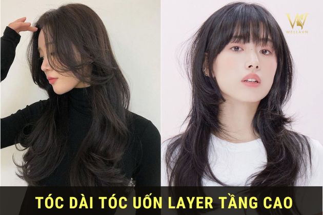 Tóc Layer uốn tầng cao